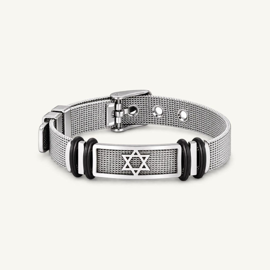צמיד מגן דוד לגבר